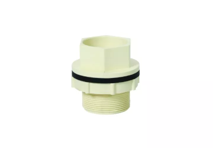 Cpvc Flowguard Plus Tank Connector Plain (15 mm) 1/2 inch