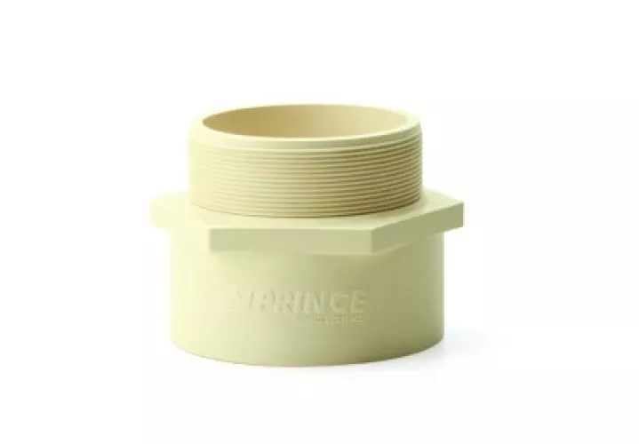 Cpvc Flowguard Plus Reducing Male Threaded Adapter (25 X 20mm) 1 X 3/4 inch