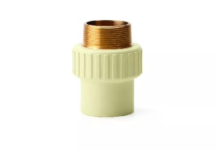 Cpvc Flowguard Plus Male Threaded Adapter (20 X 15mm) 3/4 X 1/2 Inch