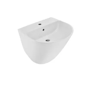 JAQUAR WALL HUNG INTEGRATED BASIN(OPS-WHT-15803) (OPS-WHT-15803)