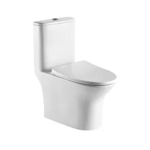 JAQUAR RIMLESS SINGLE PIECE-WC(FSS-WHT-29853S300UFSM) (FSS-WHT-29853S300UFSM)