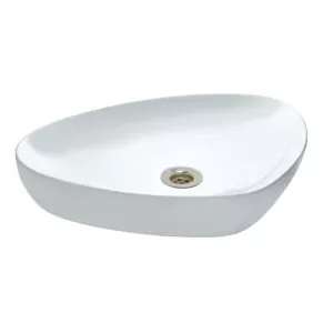 JAQUAR THIN RIM TABLE TOP BASIN(LYS-WHT-38901N) (LYS-WHT-38901N)