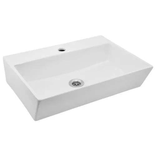 JAQUAR TABLE TOP BASIN KUBIX 565x425x140 mm(KUS-WHT-35935) (KUS-WHT-35935)