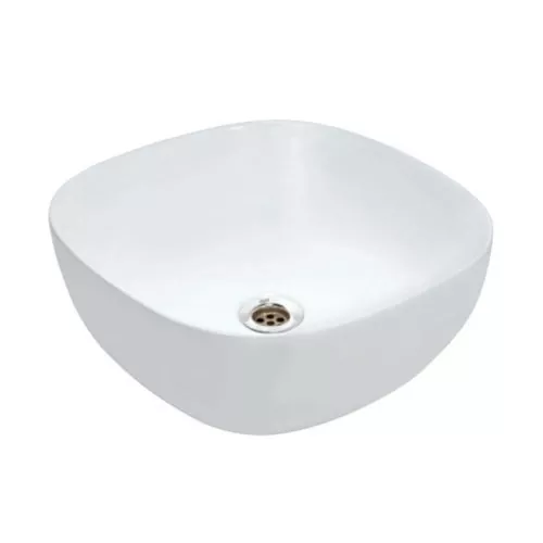JAQUAR JDR THIN RIM TABLE TOP BASIN - WHITE(JDS-WHT-25911) (JDS-WHT-25911)