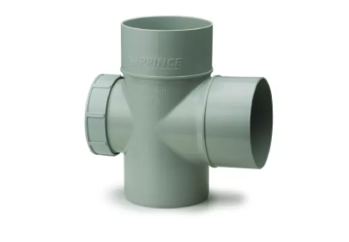 Single T With Door (75 mm) SOLVENT JOINT FITTINGS - ISI FITTINGS