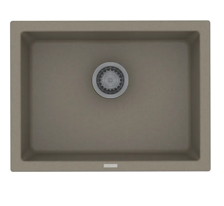 Carysil Big Bowl Quartz Kitchen Sink 24x18 inch