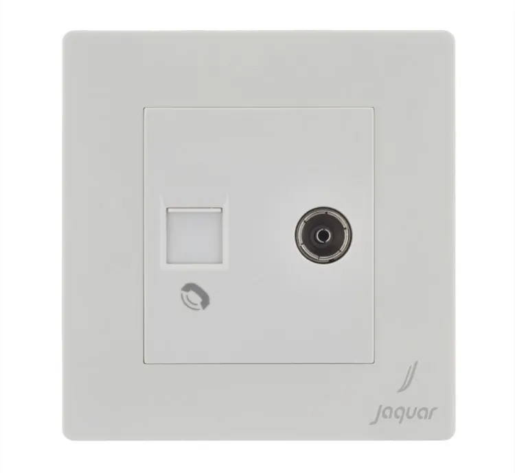 Jaquar Television & Telephone Socket