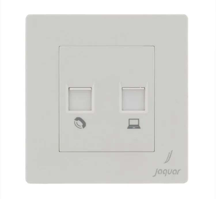 Jaquar Telephone & Computer Socket