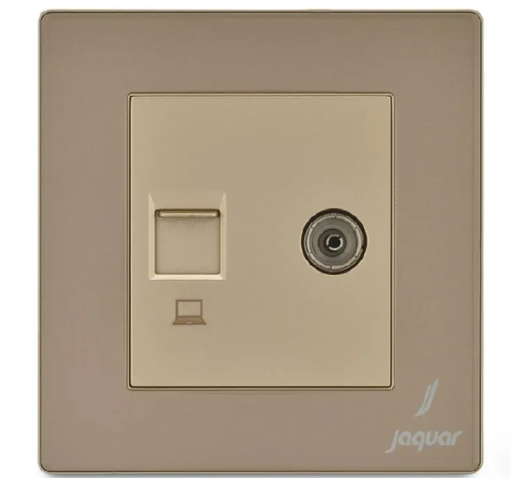 Jaquar Television & Computer Socket