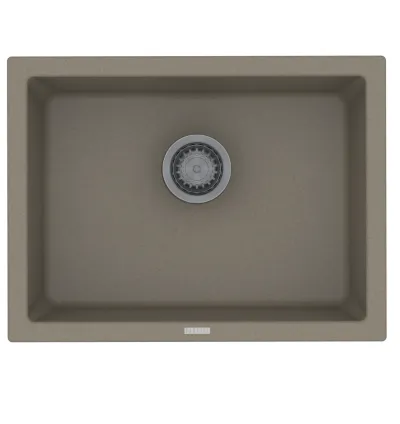 Carysil Big Bowl Quartz Kitchen Sink 24x18 inch