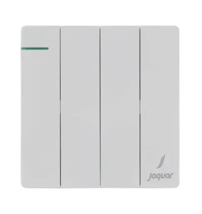 Jaquar Four Gang One Way Switch