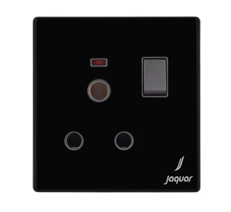 Jaquar One Gang 16A Switched Socket With Indicator