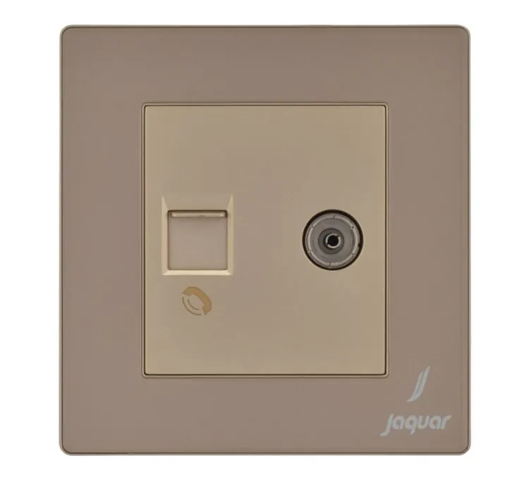 Jaquar Television & Telephone Socket