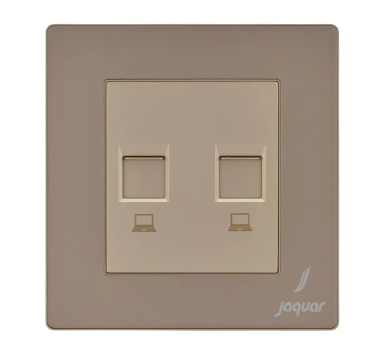 Jaquar  Double Computer Socket