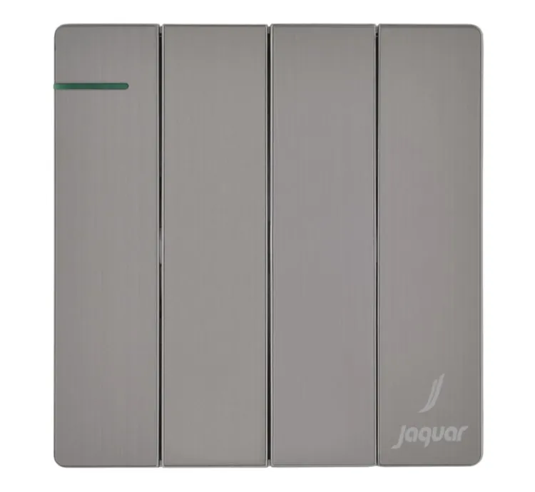 Jaquar Four Gang One Way Switch