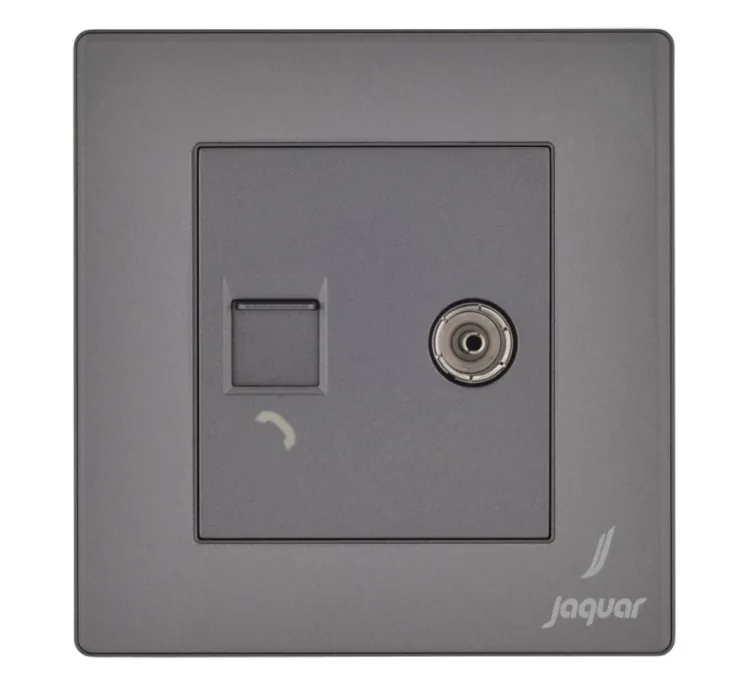 Jaquar Television & Telephone Socket