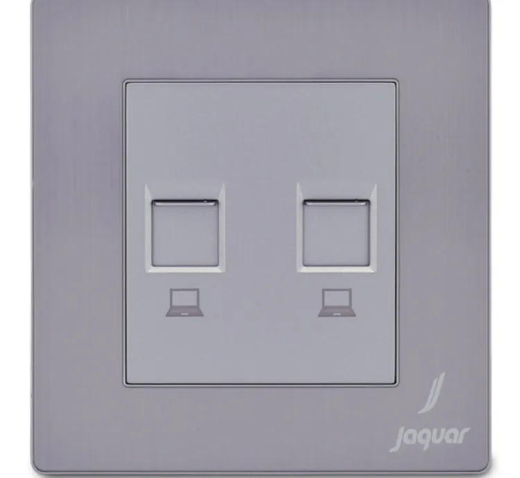 Jaquar Double Computer Socket