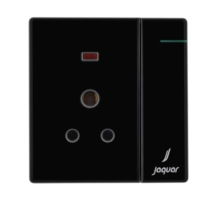 Jaquar 6A Three Pin Socket With Indicator And Big Switch