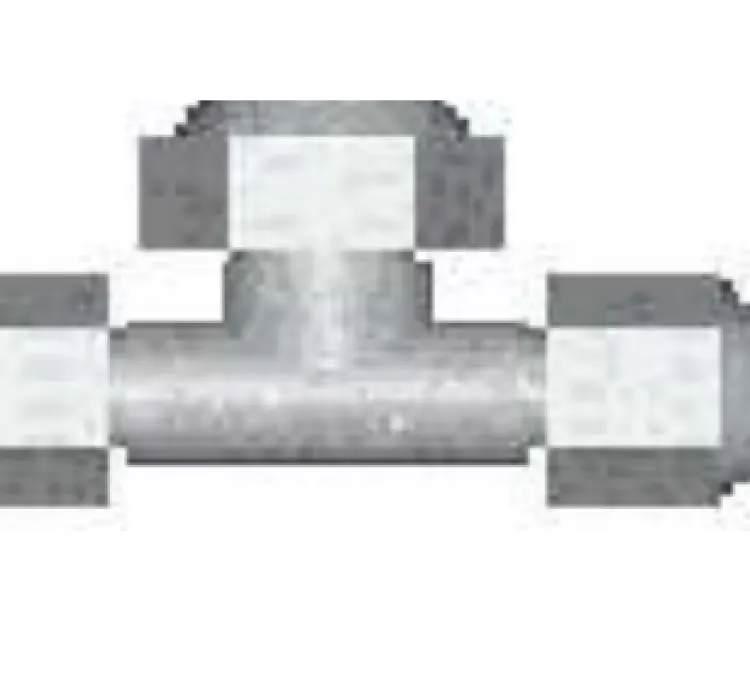 Composite Equal Tee Brass