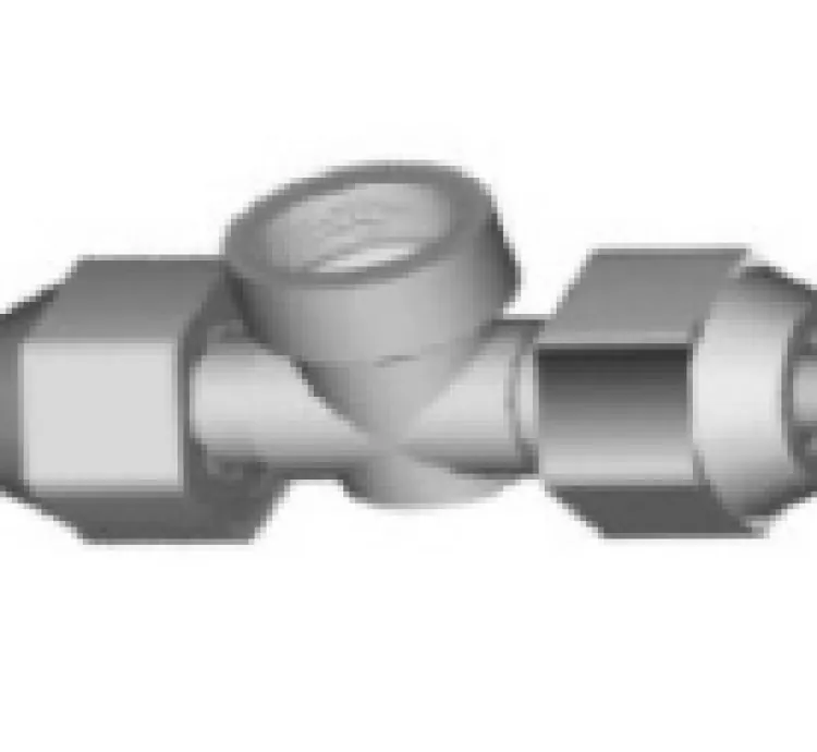 Composite Female Tee Brass