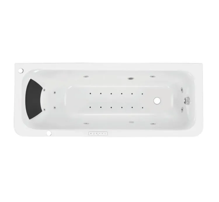 Jaquar Laguna whirlpool and airpool combi system (JWP-WHT-LAGUNA170CX)