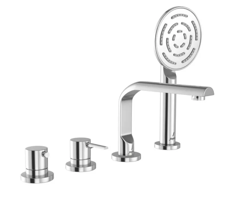 Jaquar 4-Hole Thermostatic Bath & Shower Mixer - Chrome (FLP-CHR-5677PM)