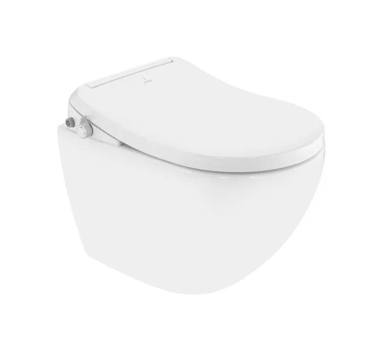 Jaquar Bidspa Rimless Blind Installation Wall Hung WC - White (ITS-WHT-6953NBIPP)