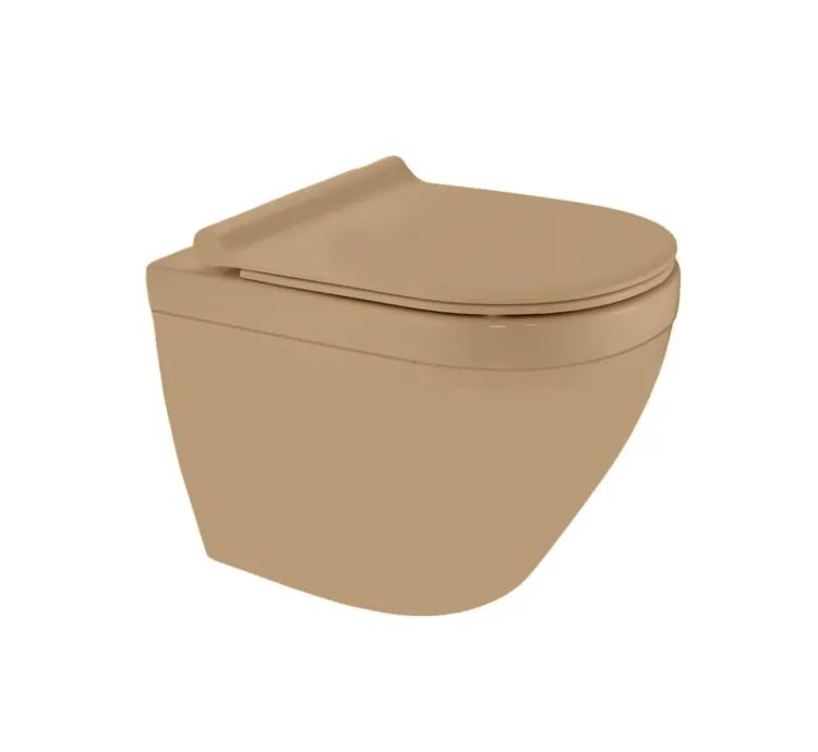Jaquar Wall Hung Basin with half pedestal (SLS-BEM-6953BIUFSMN)