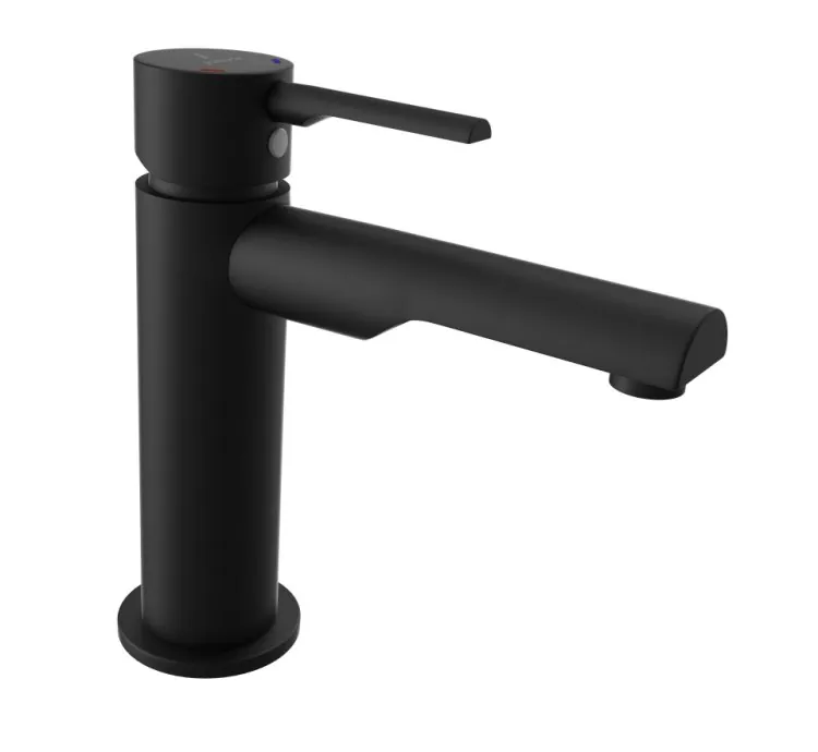 Jaquar Single Lever Basin Mixer - Black Matt