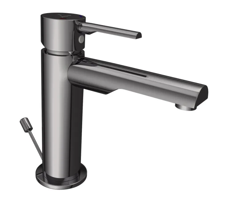 Jaquar Single Lever Basin Mixer - Black Chrome