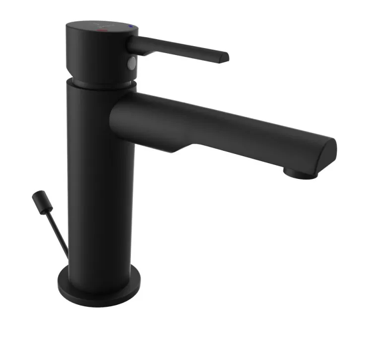 Jaquar Single Lever Basin Mixer - Black Matt