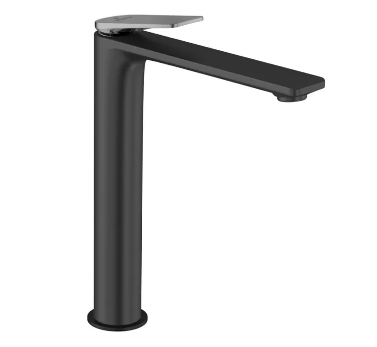 Jaquar Single Lever Tall Boy - Black Chrome | Body: Black Matt