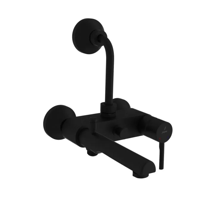Jaquar Single Lever Wall Mixer 3-in-1 System - Black Matt