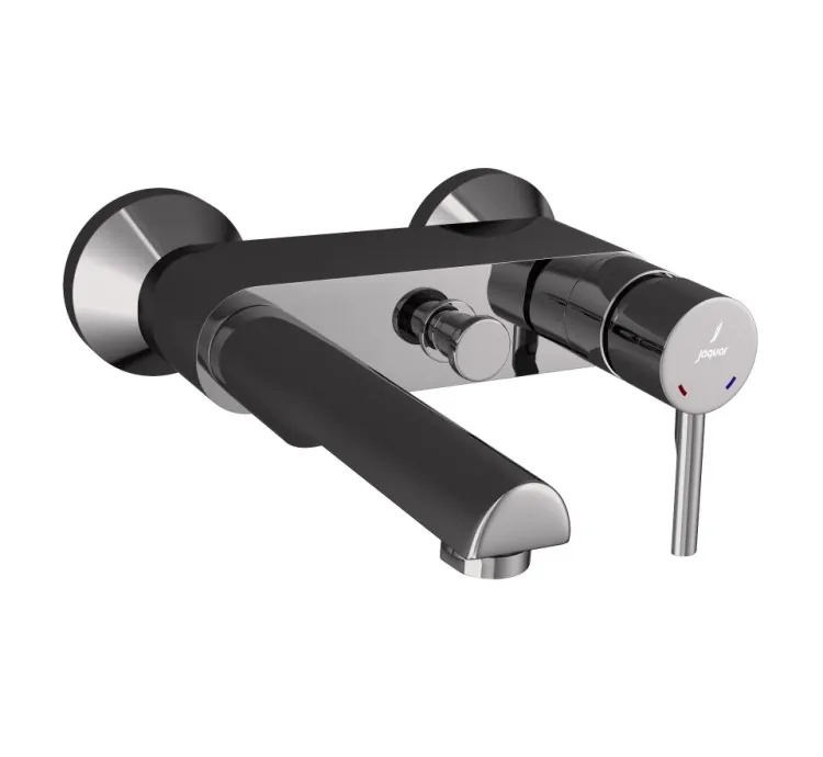Jaquar Single Lever Wall Mixer - Black Chrome