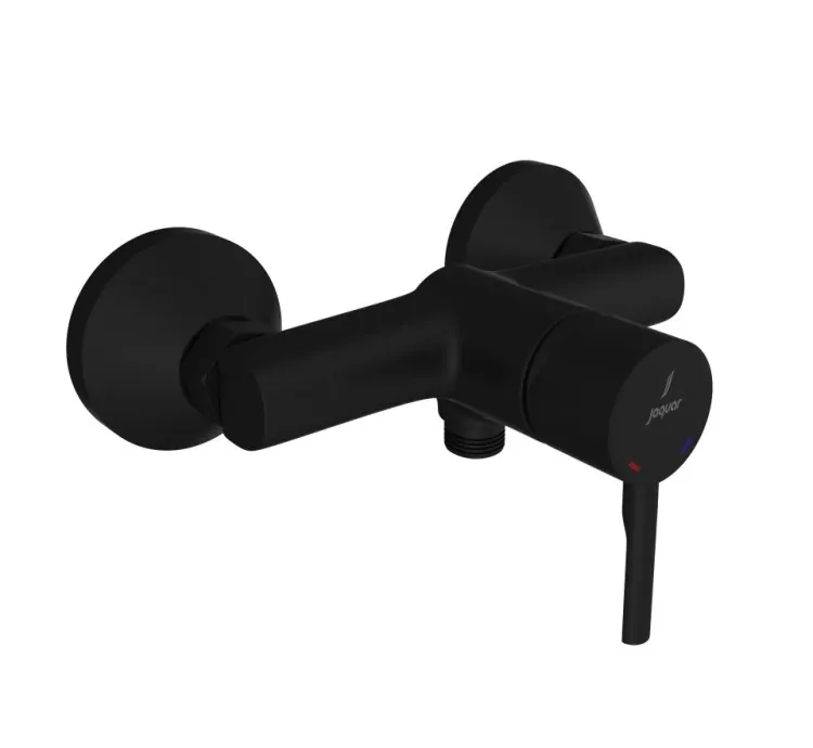 Jaquar Single Lever Exposed Shower Mixer - Black Matt
