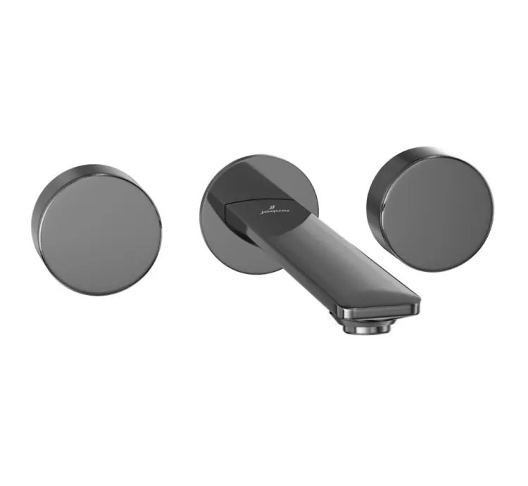 Jaquar Exposed Part Kit of Two Concealed Stop Cocks - Black Chrome