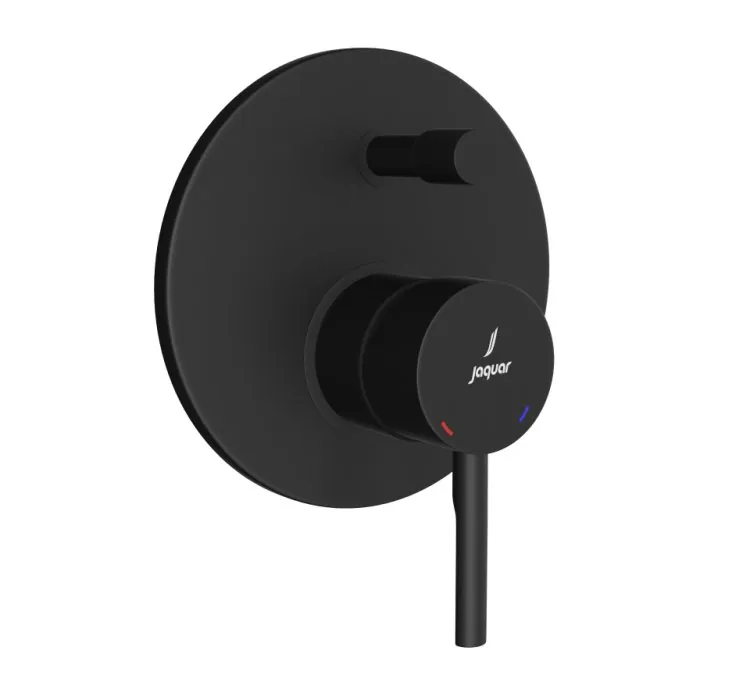 Jaquar Single Lever Exposed Parts Kit of Diverter - Black Matt