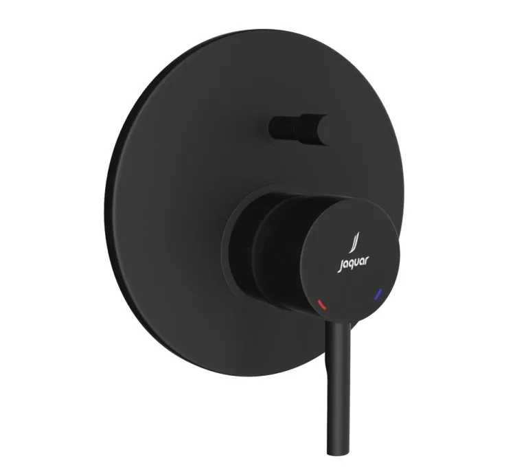 Jaquar Single Lever Exposed Parts Kit of Hi-flow Diverter - Black Matt