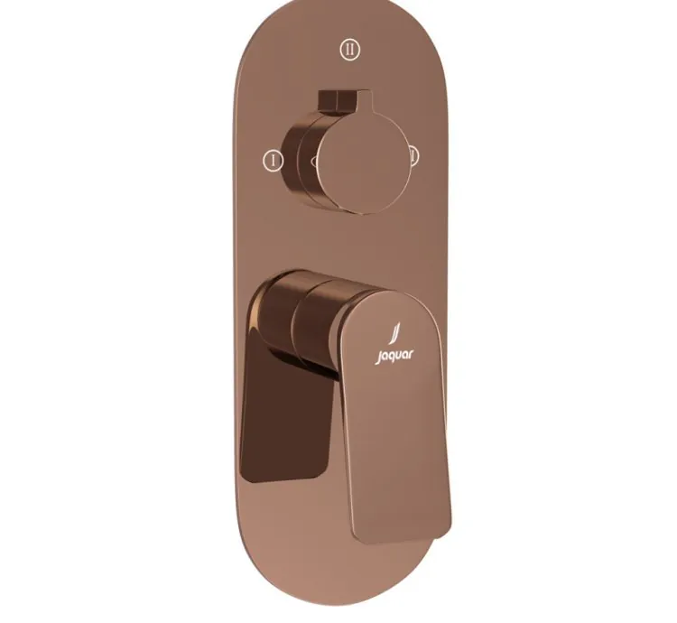 Jaquar Aquamax Exposed Part Kit of Single Lever Shower Mixer with 3-way diverter - Blush Gold PVD