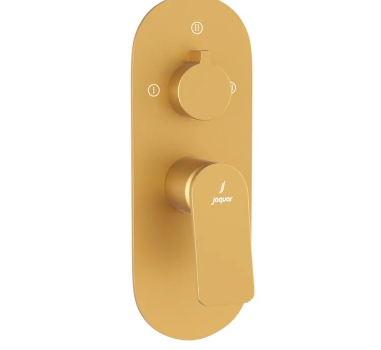 Jaquar Aquamax Exposed Part Kit of Single Lever Shower Mixer with 3-way diverter - Gold Matt PVD