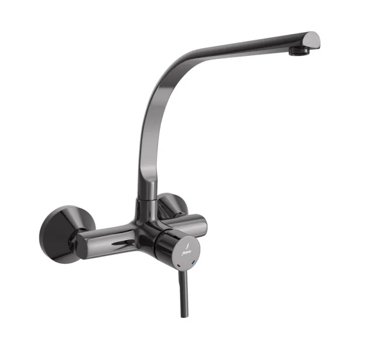 Jaquar Single Lever Sink Mixer - Black Chrome