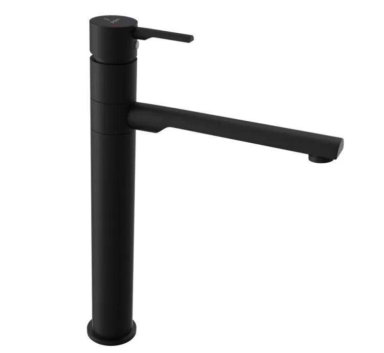 Jaquar Single Lever Sink Mixer - Black Matt