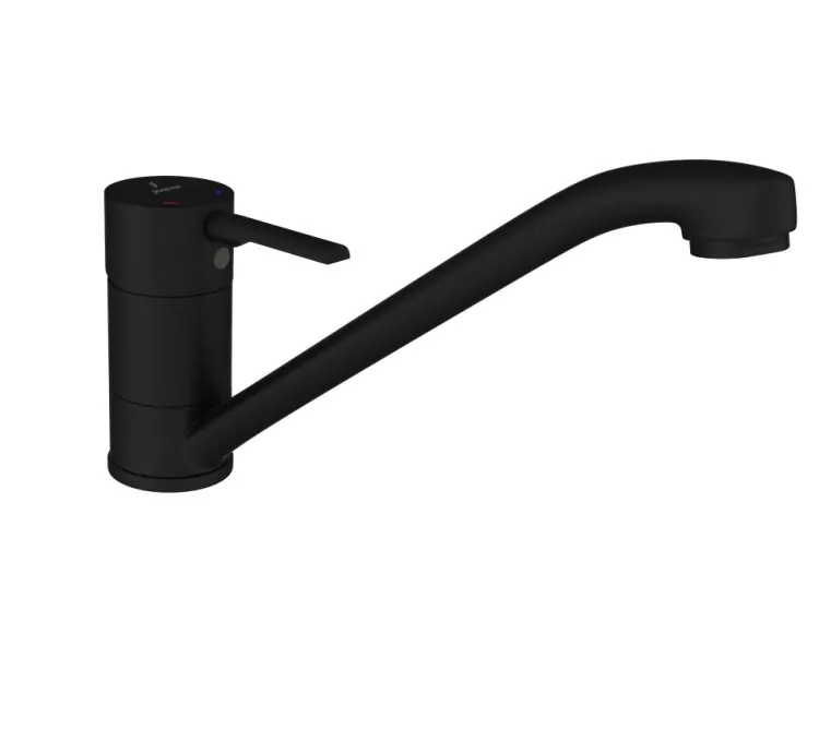 Jaquar Single Lever Sink Mixer - Black Matt