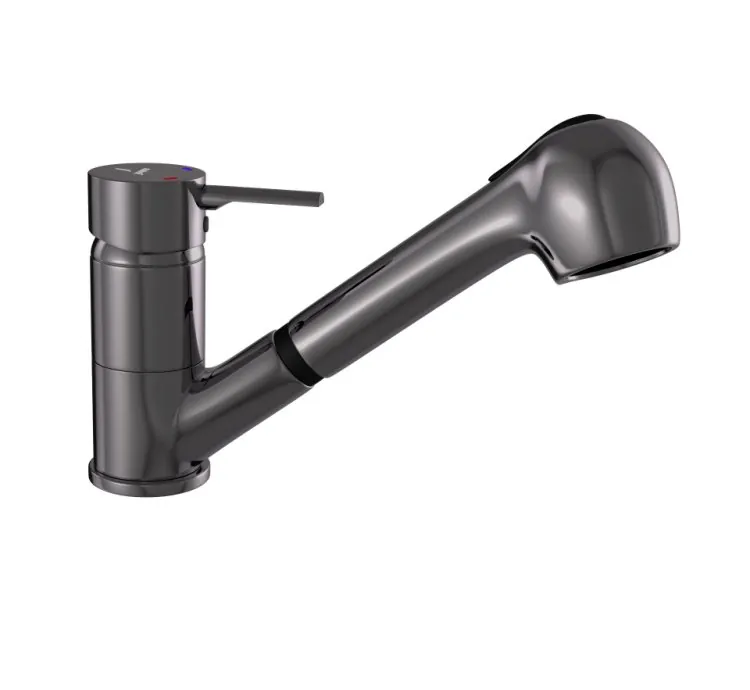 Jaquar Single Lever Sink Mixer - Black Chrome