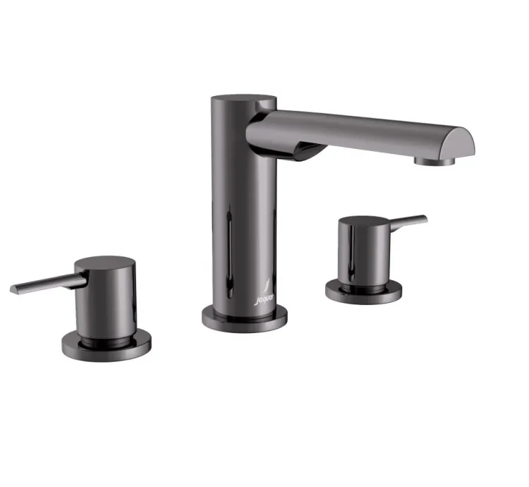 Jaquar 3-Hole Basin Mixer - Black Chrome