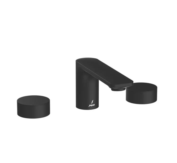 Jaquar 3-Hole Basin Mixer - Black Matt