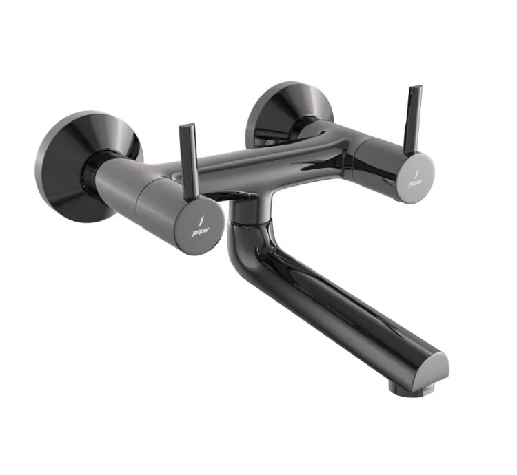 Jaquar Wall Mixer Non-Telephonic Shower Arrangement - Black Chrome
