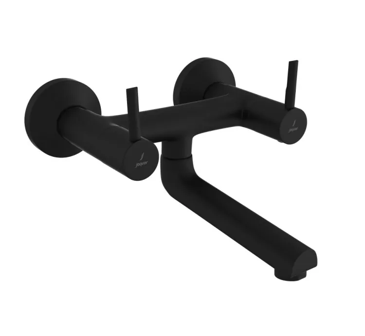 Jaquar Wall Mixer Non-Telephonic Shower Arrangement - Black Matt