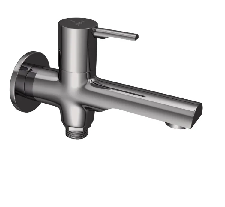 Jaquar 2 Way Bib Cock - Black Chrome