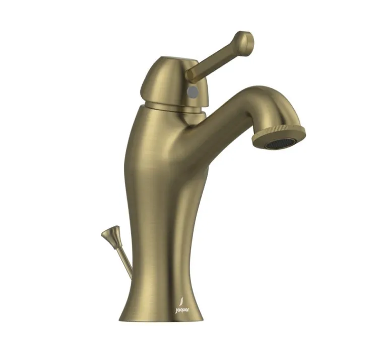 Jaquar Single Lever Basin Mixer with Popup Waste - Antique Bronze